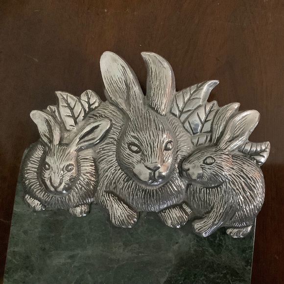 Arthur Court green marble cheese board. Excellent condition! - Picture 3 of 6